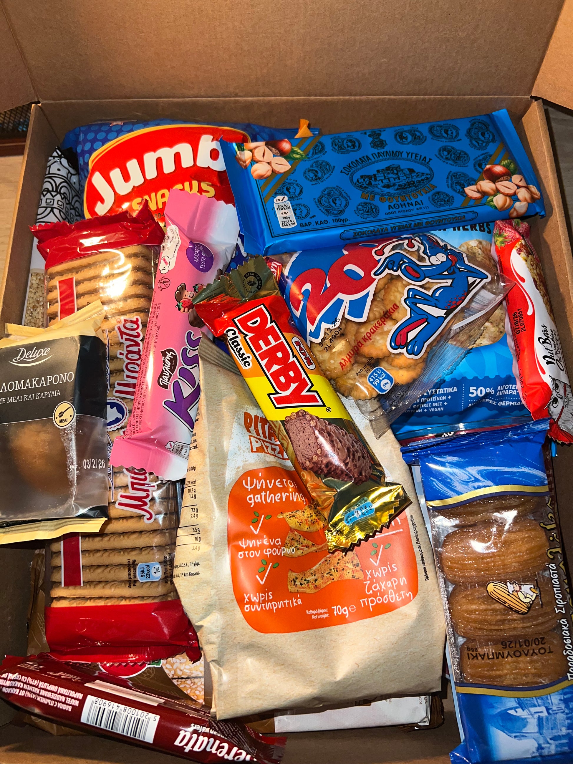 Zeus’s Picks – Large Edition (15+ Snacks) -🏆 BEST SELLER Greek Snacks