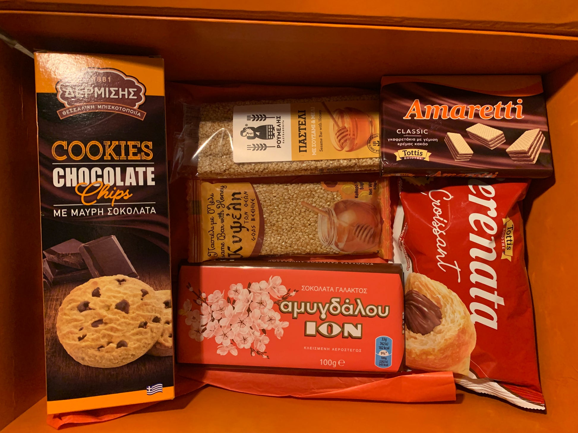 Athena’s Picks – Mini Edition (5–7 Snacks) Greek Snacks